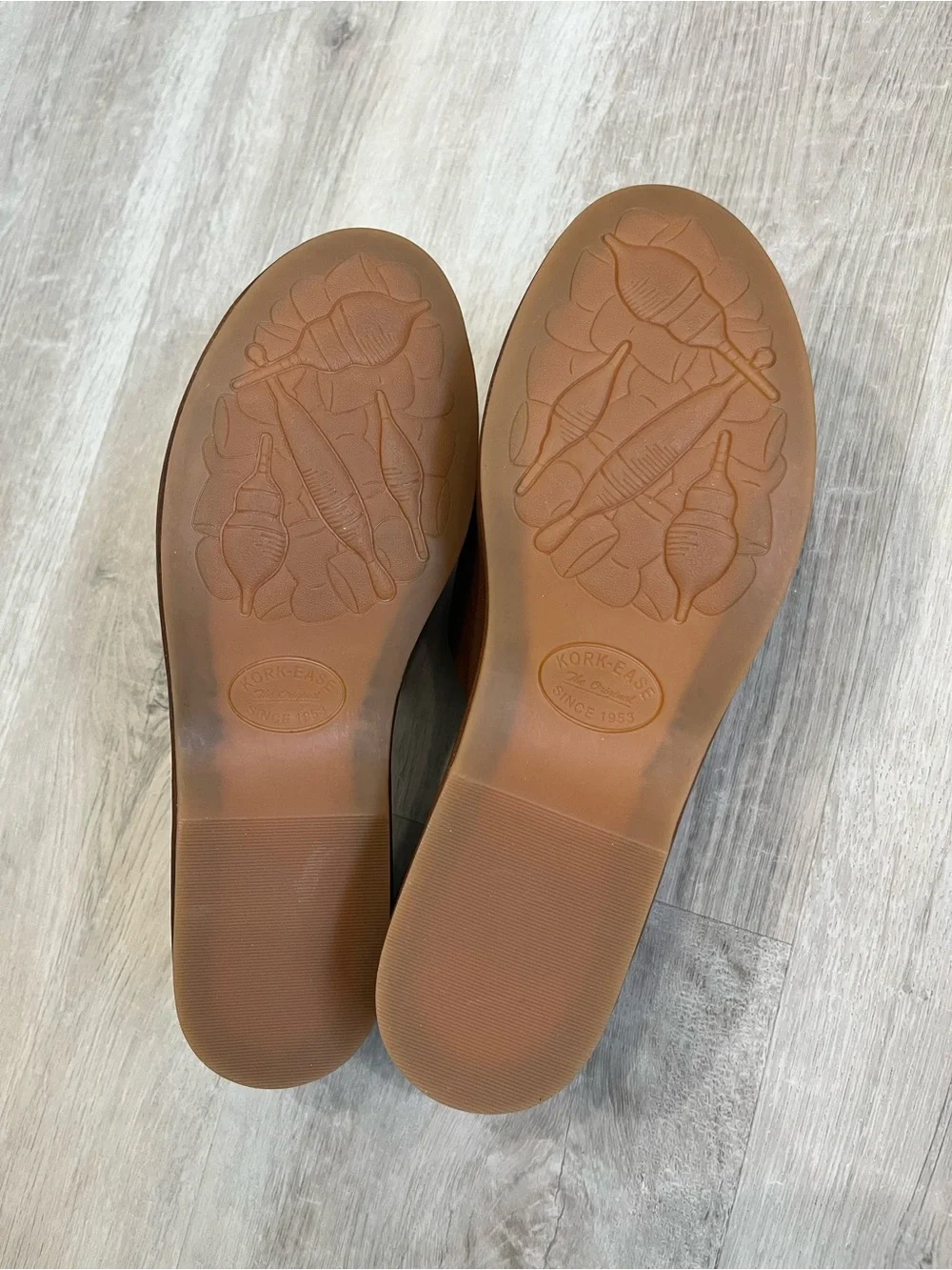Kork-Ease York Brown Leather Platform Slide Sandals 9 New NWOB Comfort Modern